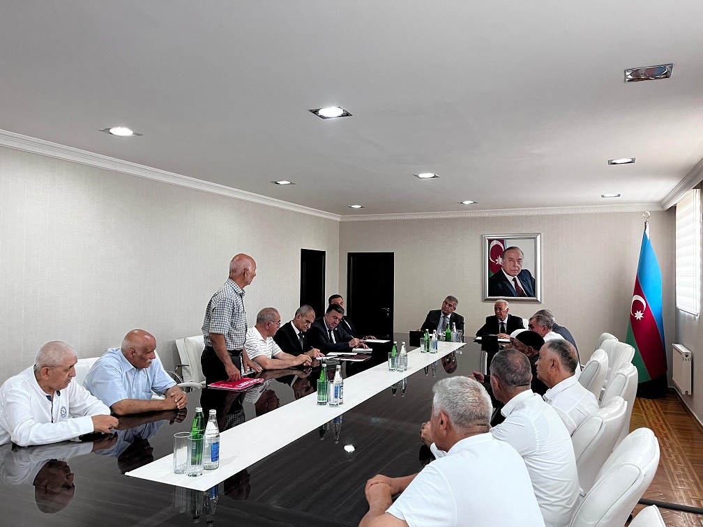 Qaradağ Ağsaqqalar Şurasının növbəti yığıncağı keçirilib - FOTOLAR